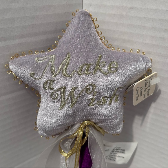 Carlton Card gray Make a Wish Princess wand 14” - Picture 4 of 5